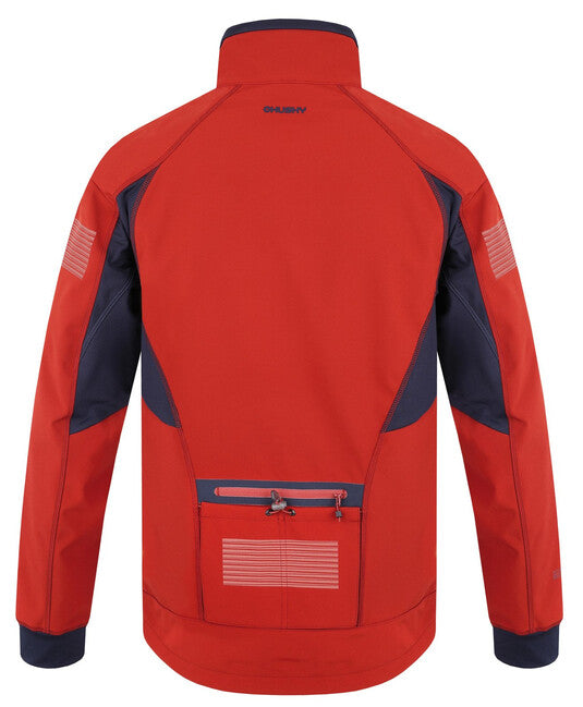 HUSKY Scooby M moška softshell jakna, deep brick