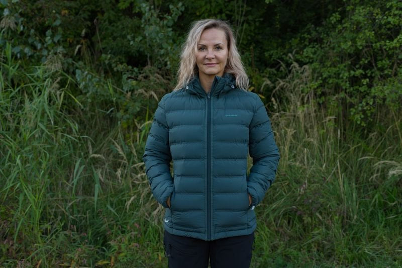 HUSKY Donnie women's down jacket, bordo