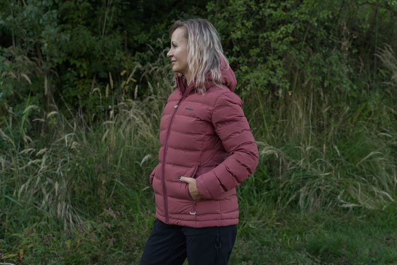 HUSKY Donnie women's down jacket, bordo