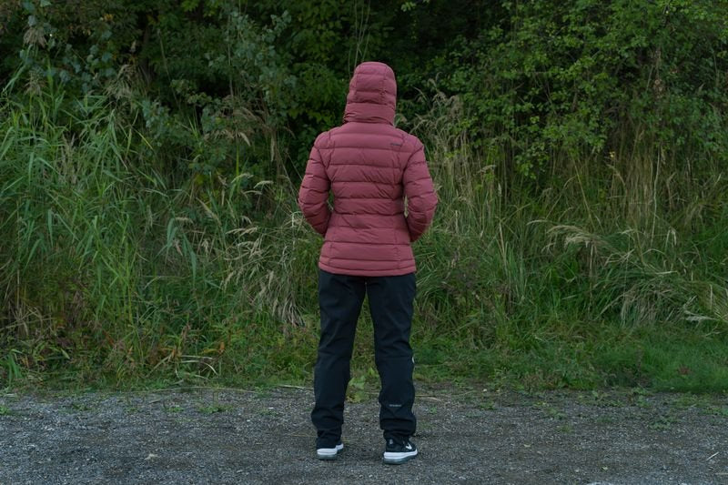 HUSKY Donnie women's down jacket, bordo