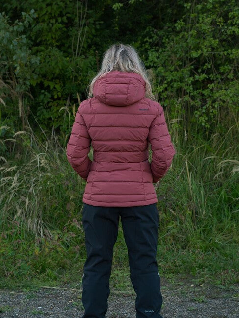 HUSKY Donnie women's down jacket, bordo