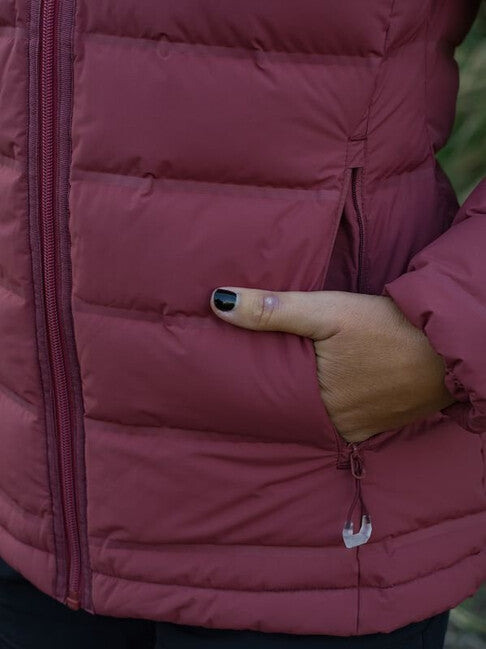 HUSKY Donnie women's down jacket, bordo