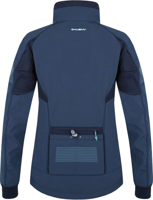 HUSKY Scooby Damen-Softshelljacke, dunkelblau