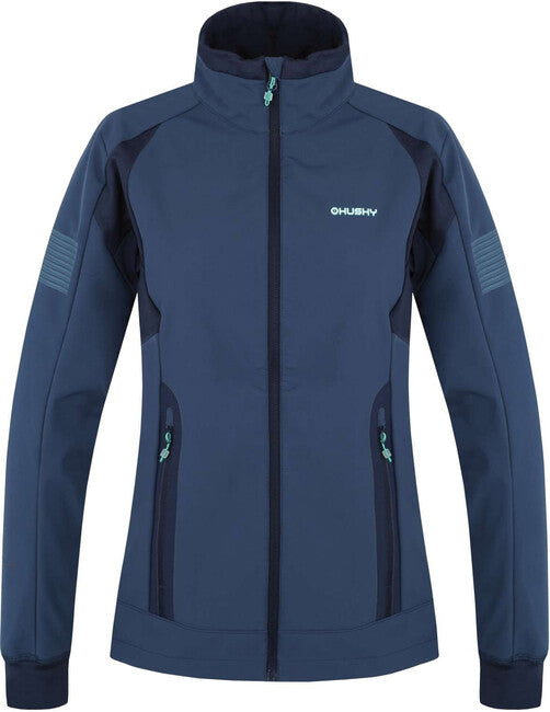 HUSKY Scooby Damen-Softshelljacke, dunkelblau