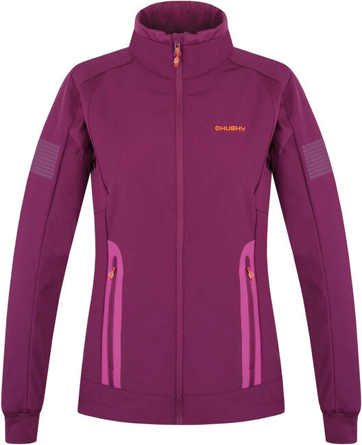 HUSKY Scooby γυναικείο softshell μπουφάν, μπορντό