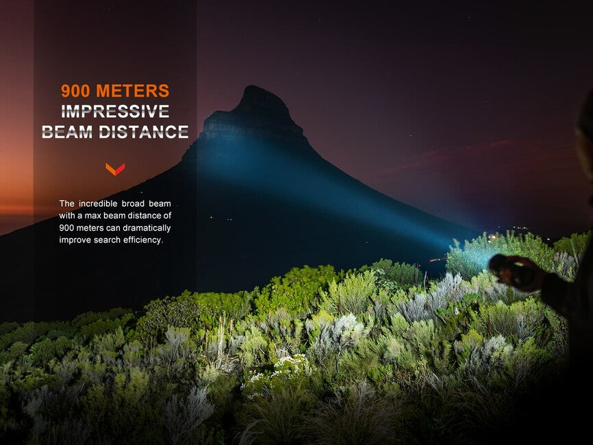 Fenix LR40R V2.0 Rechargeable LED Flashlight