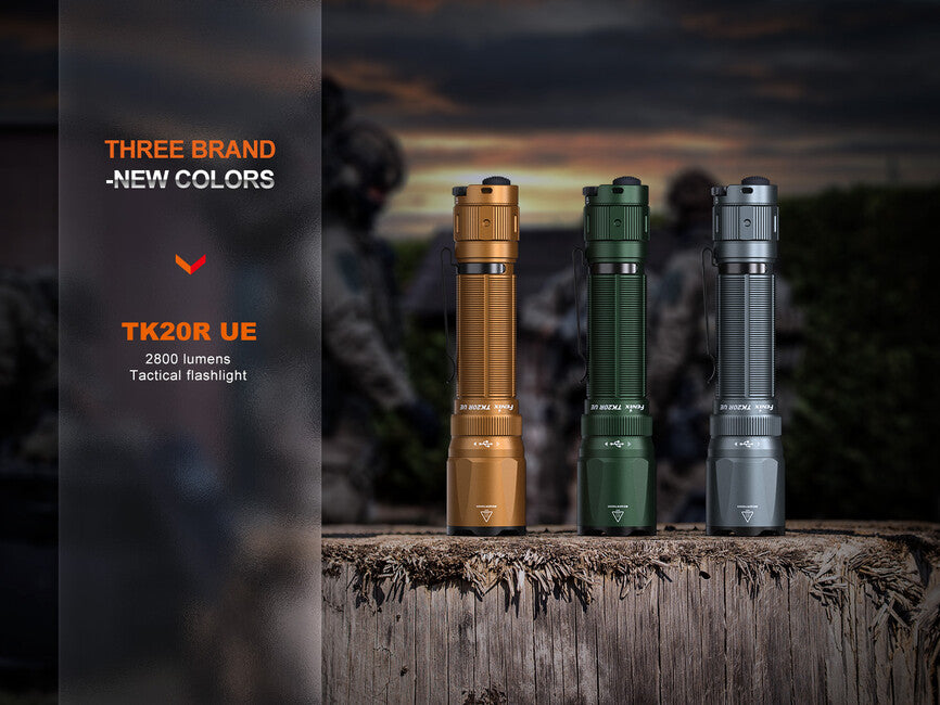 Fenix TK20R UE taktische wiederaufladbare taschenlampe – tropisches Grün