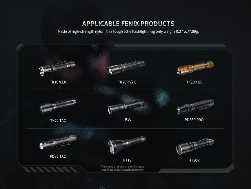 Fenix Tactical Ring ALR-01 for Flashlights