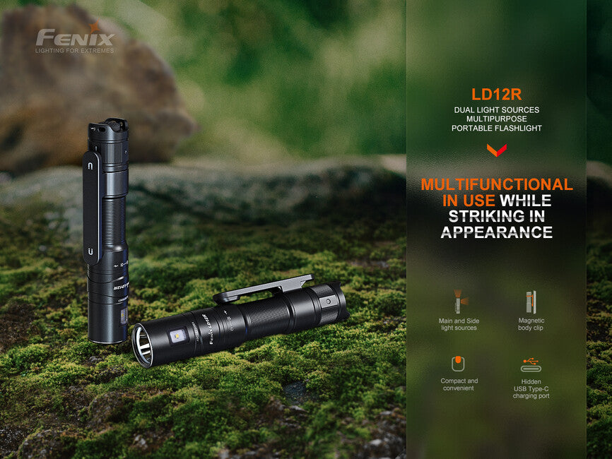 Fenix LD12R Rechargeable Flashlight