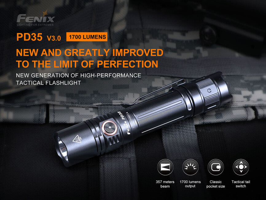 Fenix svietidlo PD35 V3.0, grün tropic