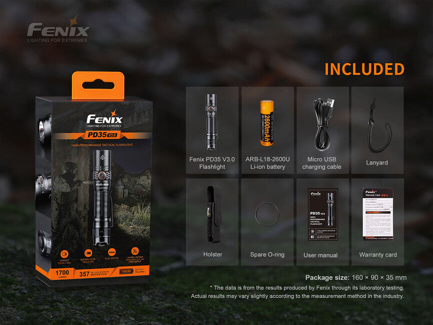 Fenix svietidlo PD35 V3.0, grün tropic
