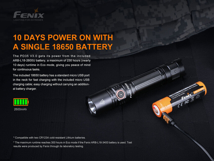 Fenix svietidlo PD35 V3.0, grün tropic