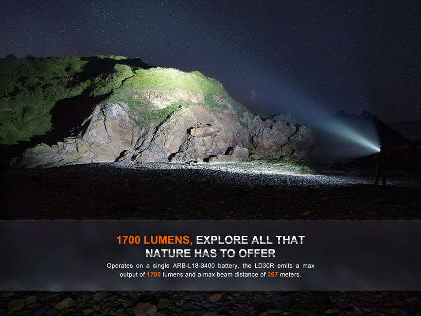Fenix LD30R Rechargeable LED Flashlight