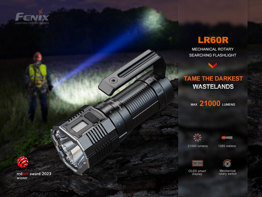 Fenix LR60R Rechargeable LED Flashlight
