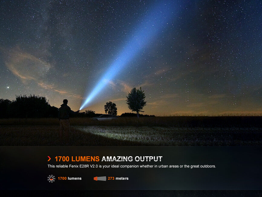 Fenix E28R V2.0 Rechargeable Flashlight