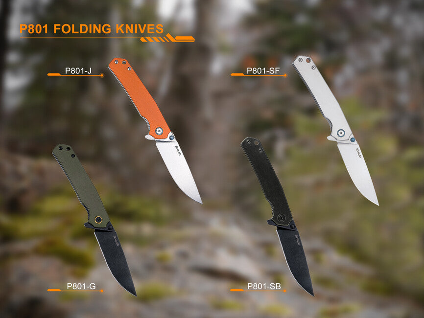 Ruike P801 Knife, Green