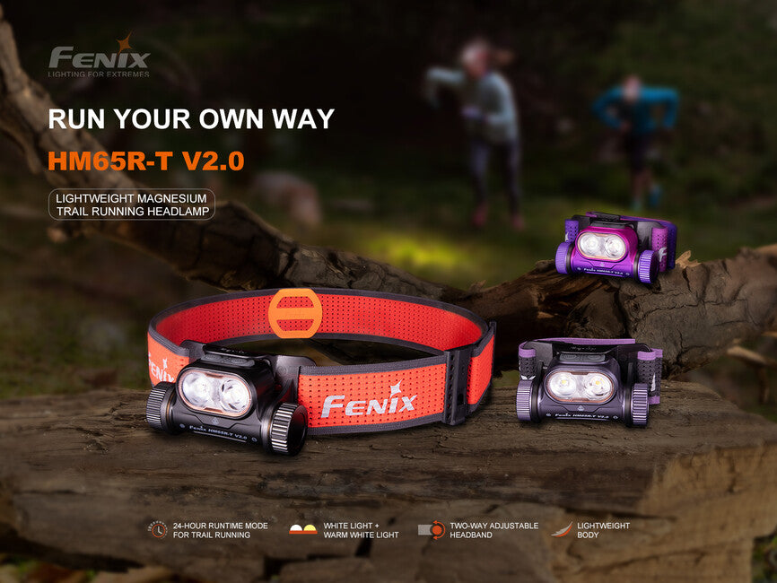 Fenix HM65R-T V2.0 wiederaufladbare stirnlampe, nebel