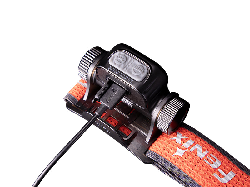 Fenix HM65R-T V2.0 Rechargeable Headlamp, Red