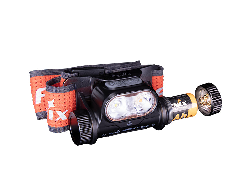 Fenix HM65R-T V2.0 Rechargeable Headlamp, Red