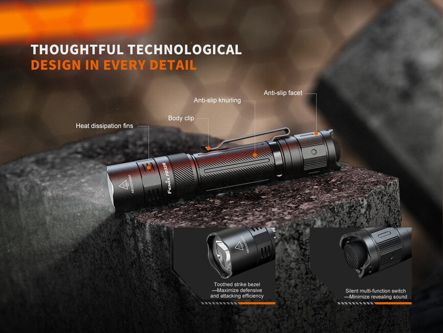 Fenix PD32R wiederaufladbare taschenlampe
