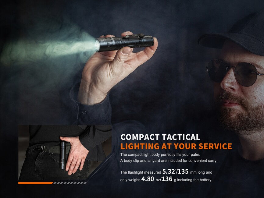 Fenix PD32R wiederaufladbare taschenlampe
