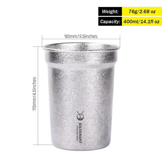 Silverant Crystalline Titan-Bierglas 400 ml