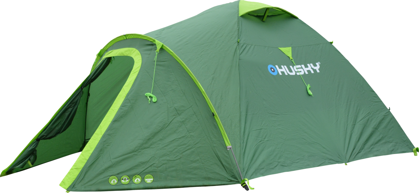 HUSKY Bizon 3 Plus Zelt hellgrün