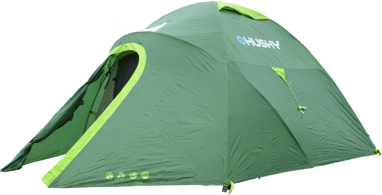 HUSKY Bonelli 3 Tent, Light Green