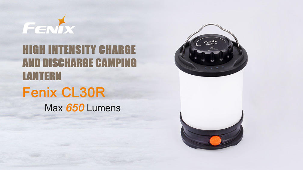 Fenix CL30R wiederaufladbare laterne 650 lumen