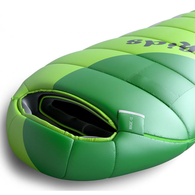 HUSKY Outdoor Kids Magic Sleeping Bag, -12°C, Green