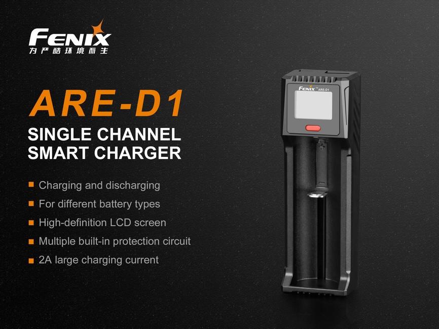 Fenix ARE-D1 usb-ladegerät (li-ion, nimh)