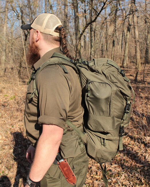 Mil-Tec Ranger Military Backpack, Olive 75L