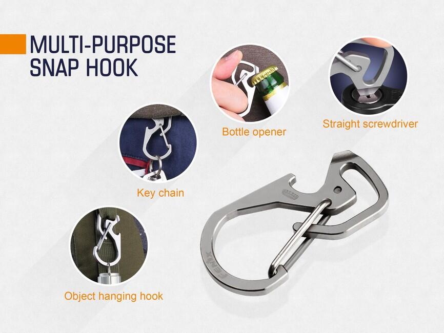 Fenix ALB-20 Carabiner, Titanium