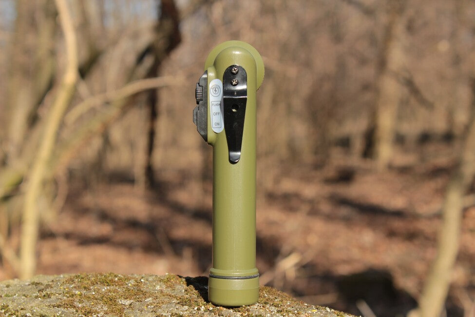 Mil-Tec Army 6 LED Flashlight 16cm, Olive