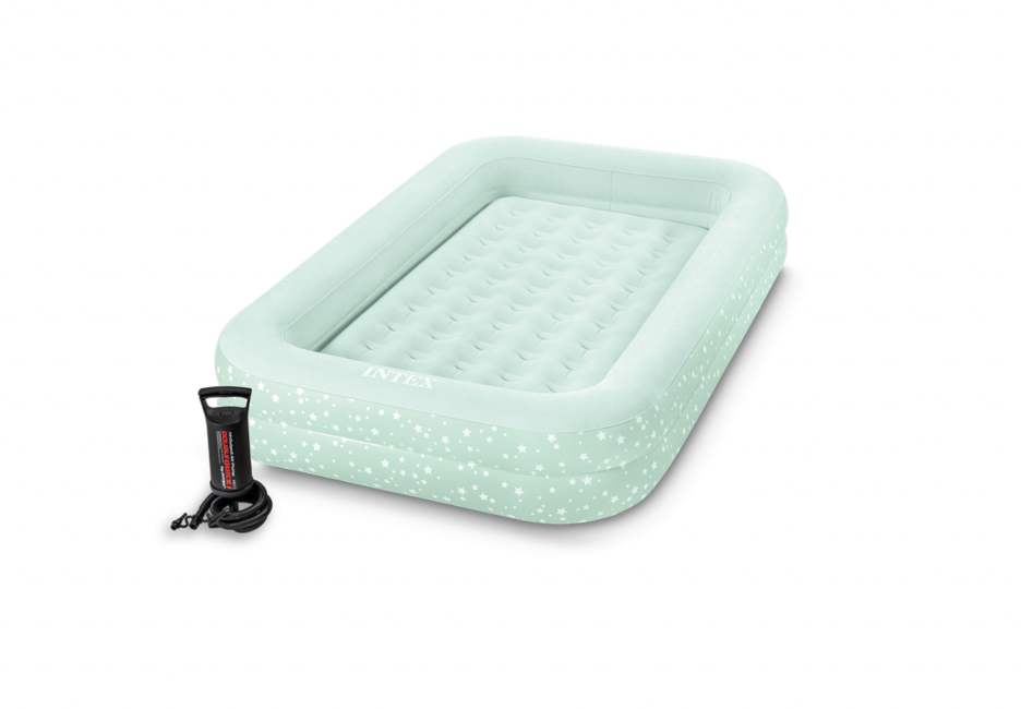 InTex Kidz Travel Bed Set kinder aufblasbares Bett mit Pumpe
