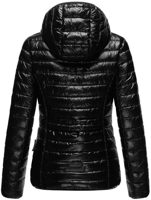 Marikoo JAYLAA damen-winterjacke mit kapuze, schwarz