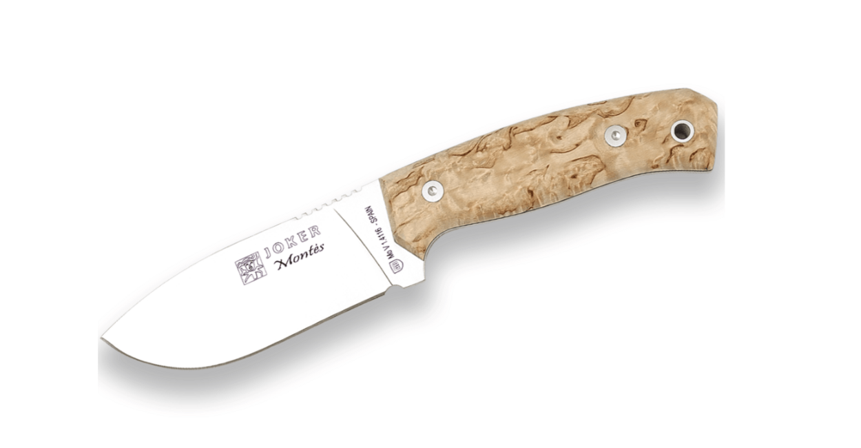 Joker vonkajsi Messer s puzdrom, 10,5 cm, braun