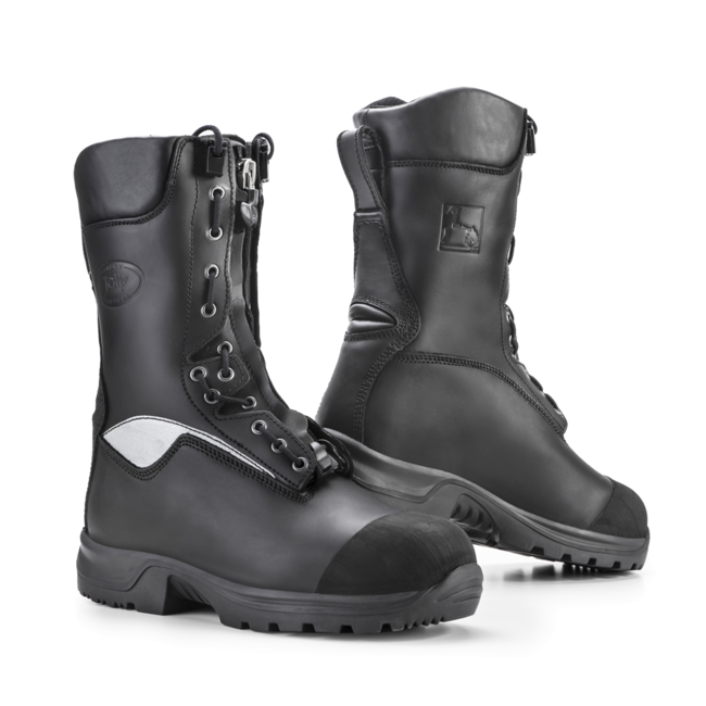 Jolly 9052/A-C Spezialschutz Firefighter-Schnürstiefel, ideal für freiwillige Einsatzkräfte