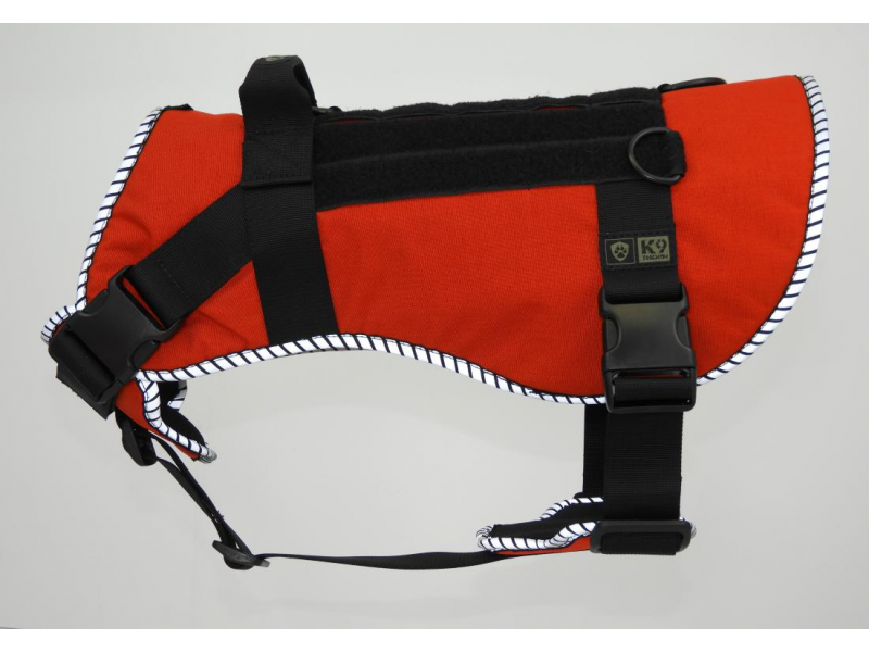K9 Thorn Echo Gurtzeug mit reflektierendem Element, rot