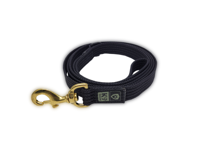 K9 Thorn leine 150cm, schwarz