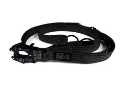 K9 Thorn Kong Frog verstellbare Leine mit vorderem Griff, schwarz, 255 cm