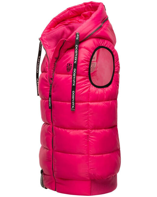 Navahoo KASSIDY damen Weste mit Kapuze, pink