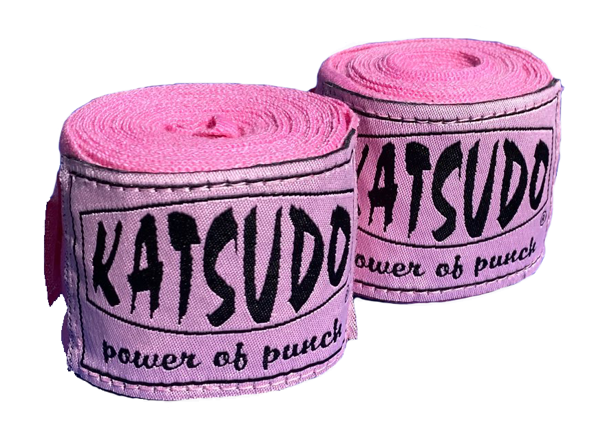 Katsudo Path Elastische Boxbandagen, rosa