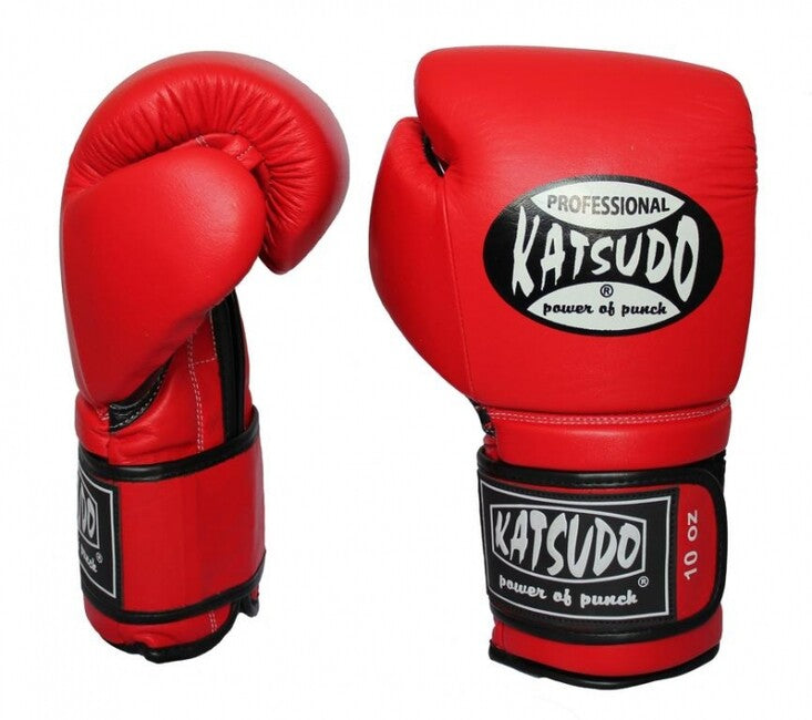 Katsudo Profesional Boxhandschuhe, rot