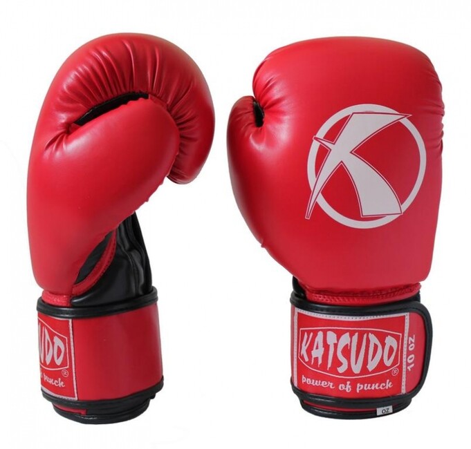 Katsudo Punch II Boxhandschuhe, rot