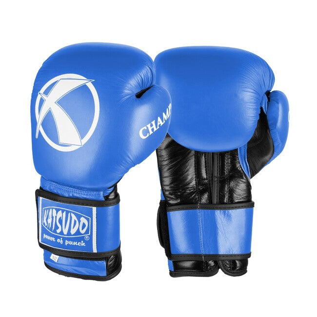 Katsudo Champion IV Boxhandschuhe, blau