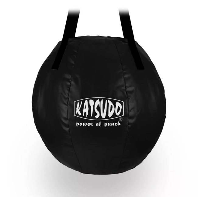 Katsudo Leodor Boxbirne aus Leder 68 cm, schwarz