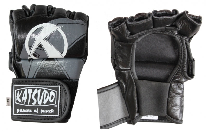 Katsudo Challenge handschuhe, schwarz