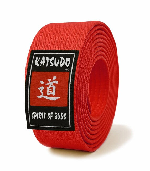 Katsudo Master Obi-Gürtel, rot