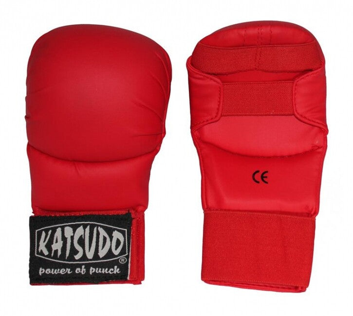 Katsudo Klasik Karatehandschuhe, rot